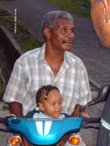 voici mon papie et florian